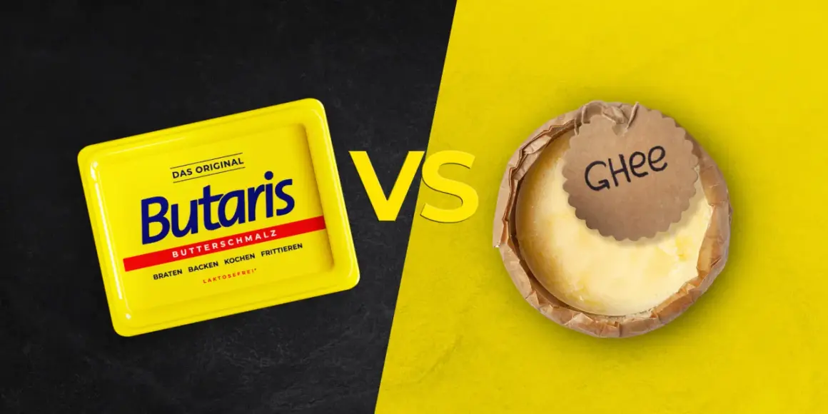 Butaris Butterschmalz vs. Ghee: Welches Fett hat den höheren butterschmalz rauchpunkt für Braten und Backen?
