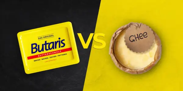 Butaris Butterschmalz vs. Ghee: Welches Fett hat den höheren butterschmalz rauchpunkt für Braten und Backen?